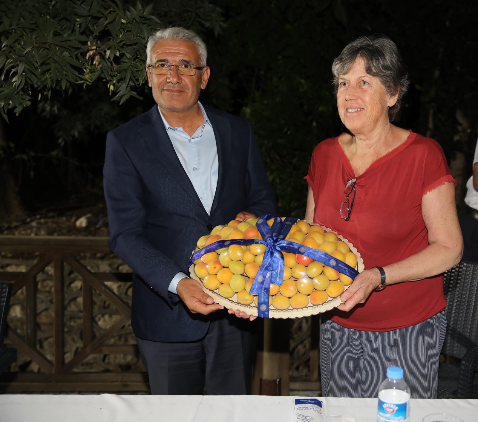 Arslantepe Kazı Başkanları Güder'i Ziyaret Etti