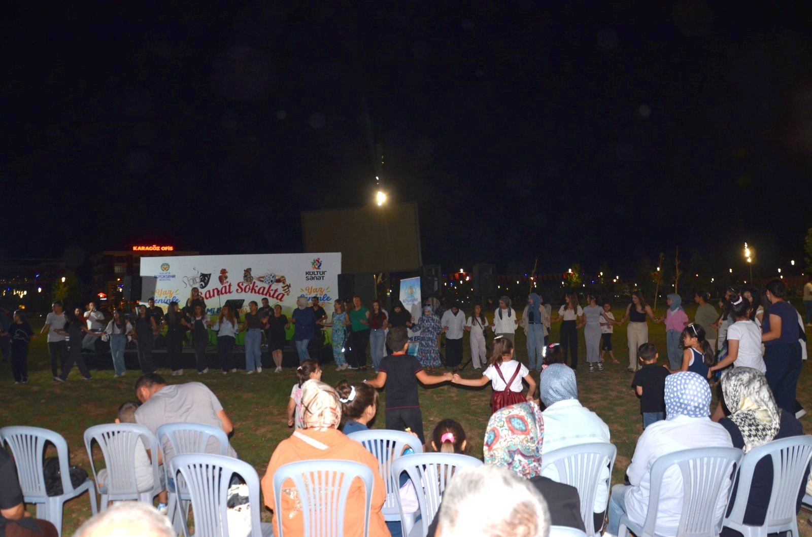 'Sanat Sokak'ta Etkinliği Düzenlendi