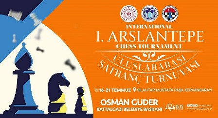 1. ARSLANTEPE SATRANÇ TURNUVASI BAŞLIYOR