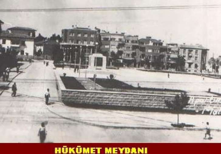 1970'li Yıllarda Malatya Hükümet Meydanı