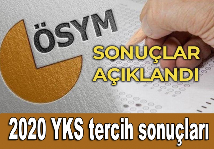 2020 YKS tercih sonuçları