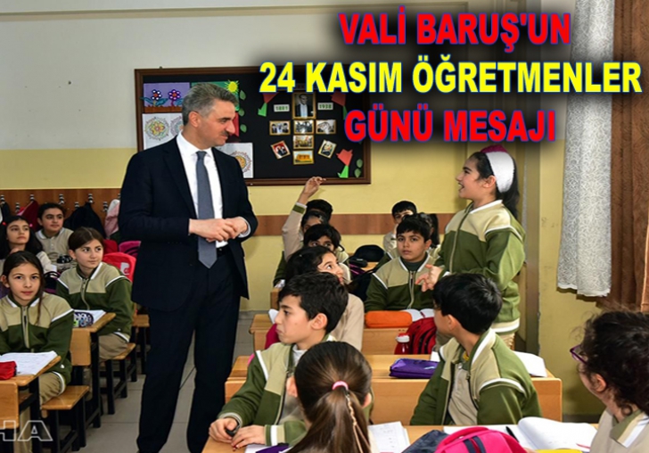 24 Kasım Öğretmenler Günü Kutlanıyor  