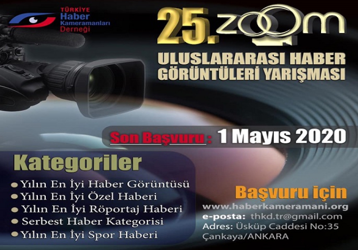 25. ZOOM BAŞVURULARI BAŞLADI