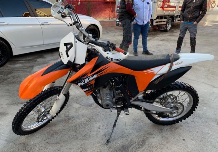 Afyon'da çalınan motosiklet Malatya'da bulundu
