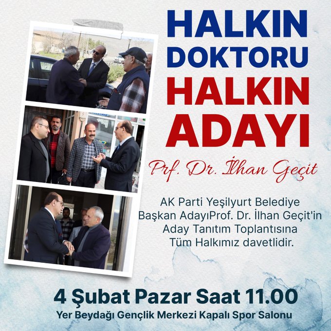 AK Parti İlçe Belediye Başkan Adaylarını Açıklıyor