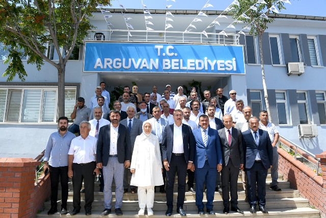 AK Parti ve MHP’den Arguvan’a Ziyaret