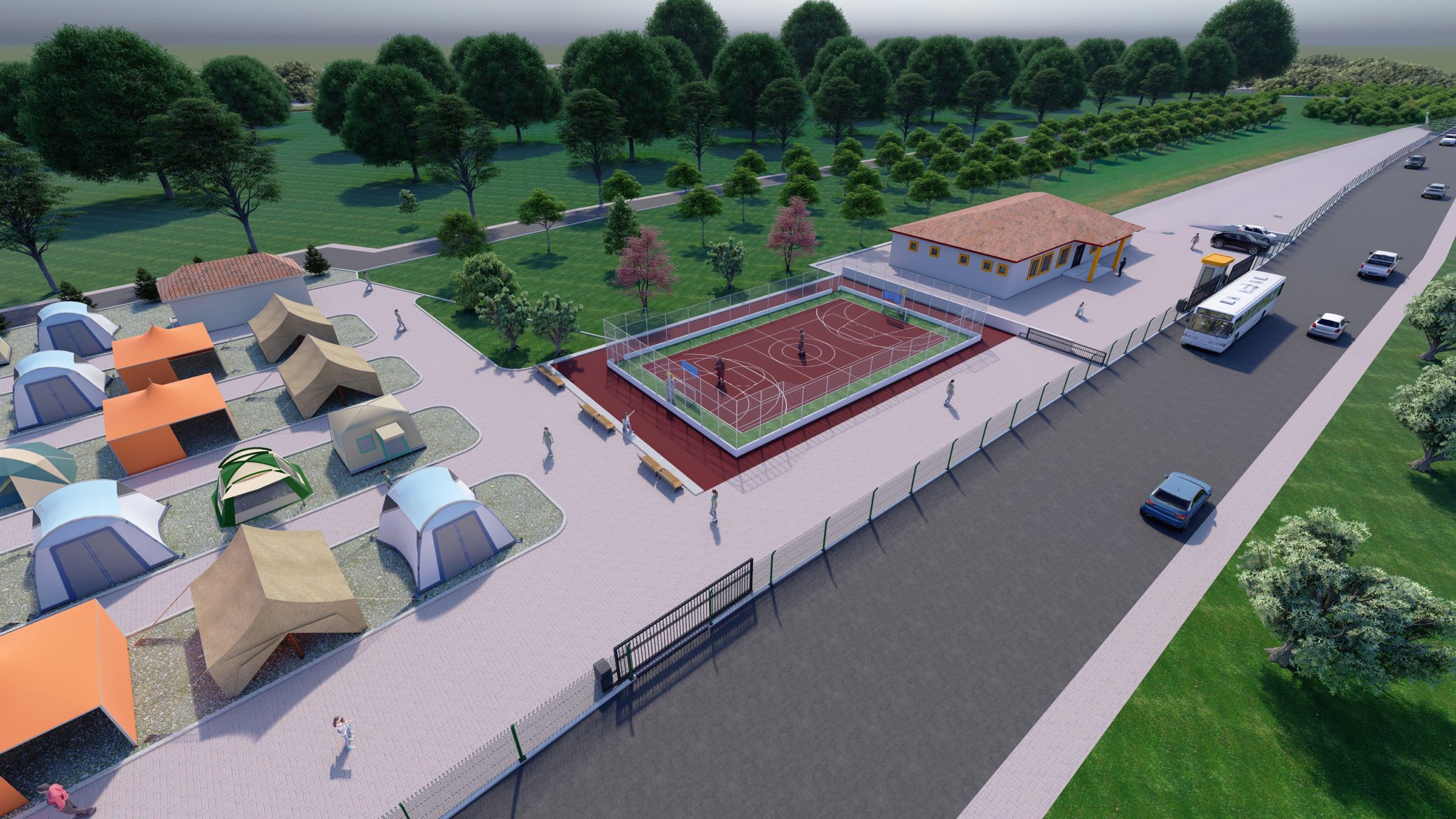 Akçadağ'da Mevsimlik Tarım İşçisi Kamp Yapılıyor