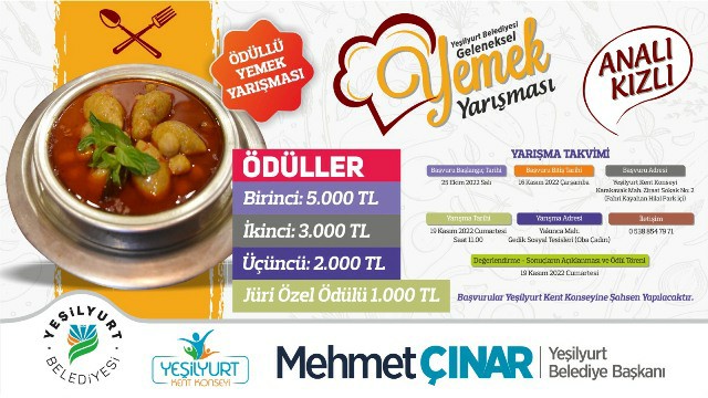 ‘ANALI-KIZLI’ YEMEK YARIŞMASI DÜZENLİYOR