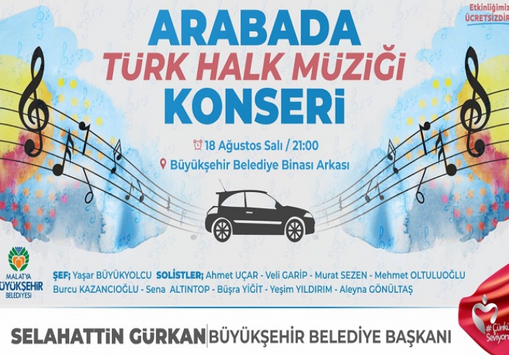 Arabada Türk Halk Müziği Konseri  