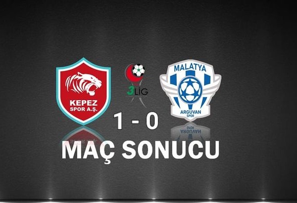 Arguvanspor, Kepez'e Yenildi:1-0