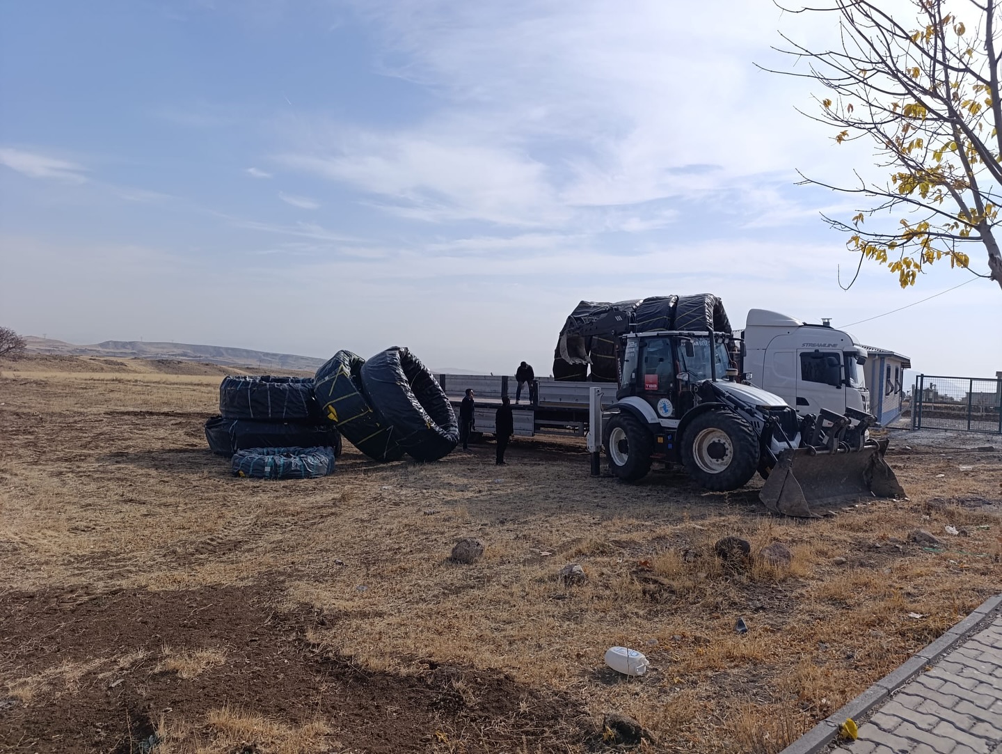 Arguvan’da doğalgaz çalışmaları başladı