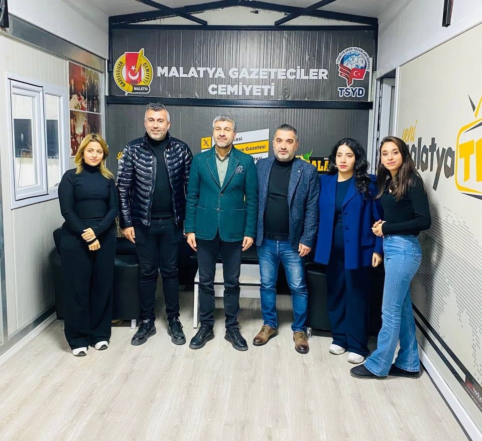Av. Yalçınkaya'dan Gazeteciler Cemiyetine Ziyaret