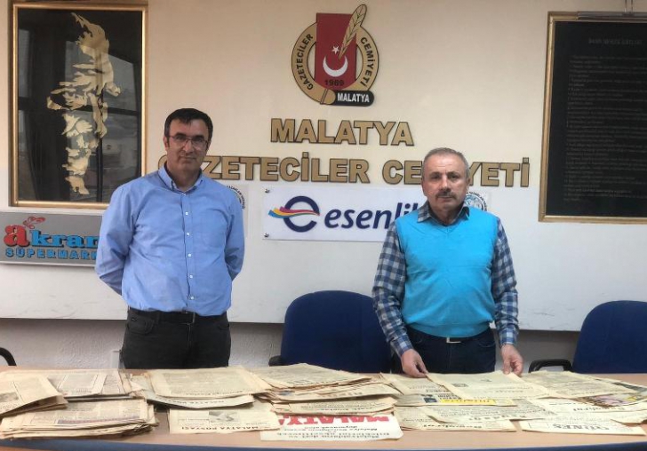 Avni Gebeş'in Gazete Arşivi MGC'ne Gönderildi