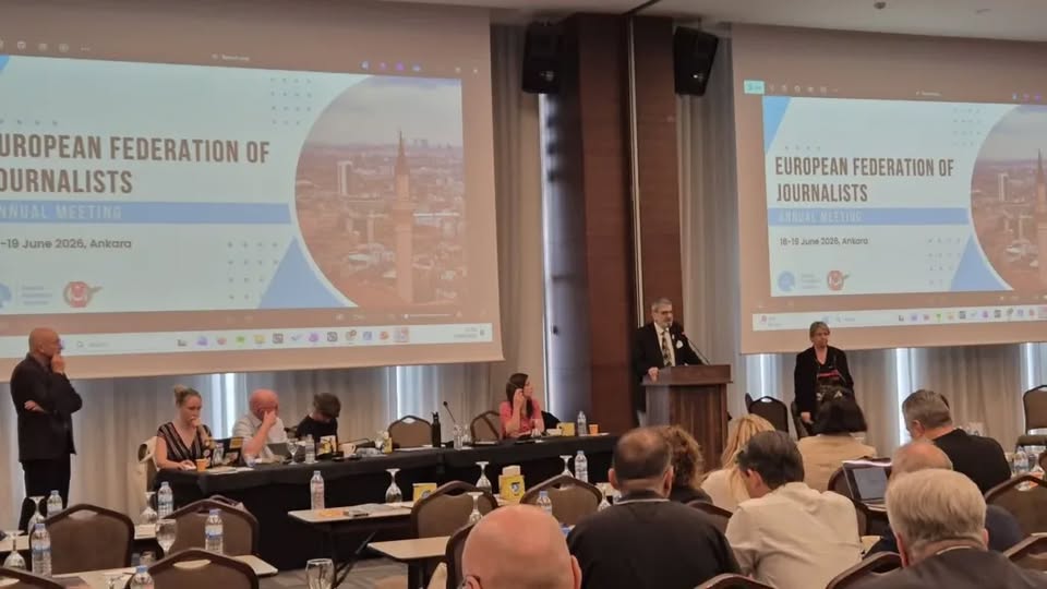 Avrupa Gazeteciler Federasyonu (EFJ) Toplantısı Ankara’da tamamlandı