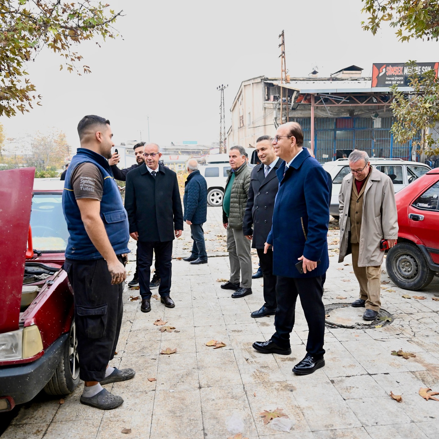 BAŞKAN GEÇİT, SANAYİ ESNAFININ TALEPLERİNİ DİNLEDİ