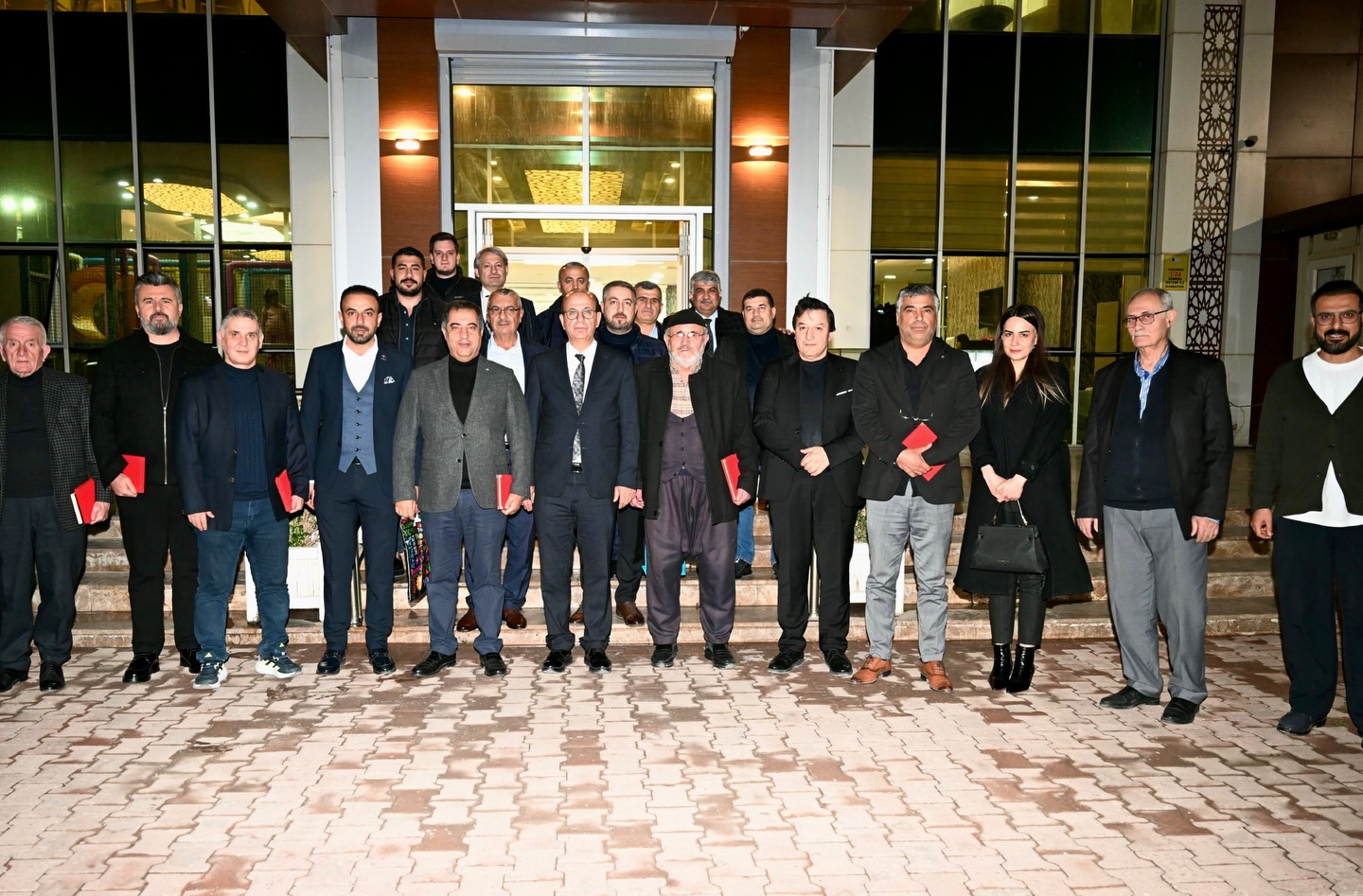 Başkan Geçit Hayırseverleri Ağırladı