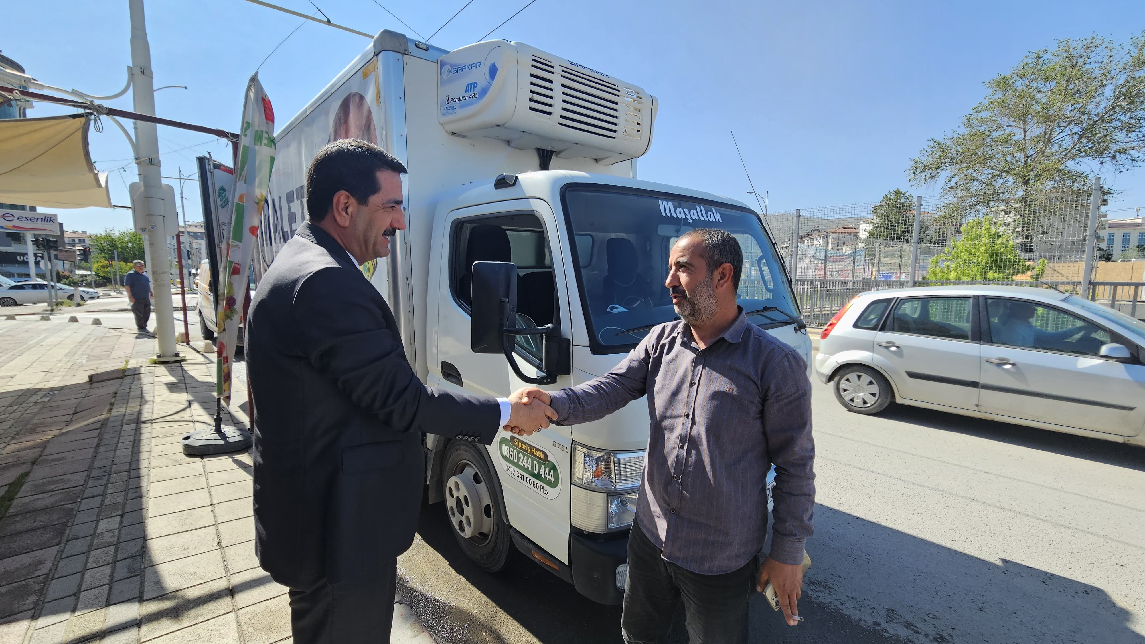 Başkan Taşkın Çevreyolu Esnafıyla Buluştu