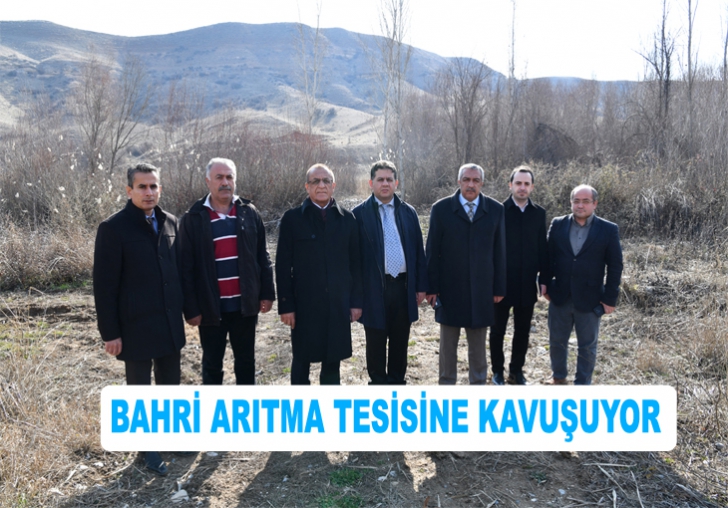 BAHRİ ARITMA TESİSİNE KAVUŞUYOR