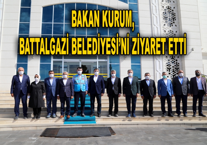 BAKAN KURUM, BATTALGAZİ BELEDİYESİNİ ZİYARET ETTİ