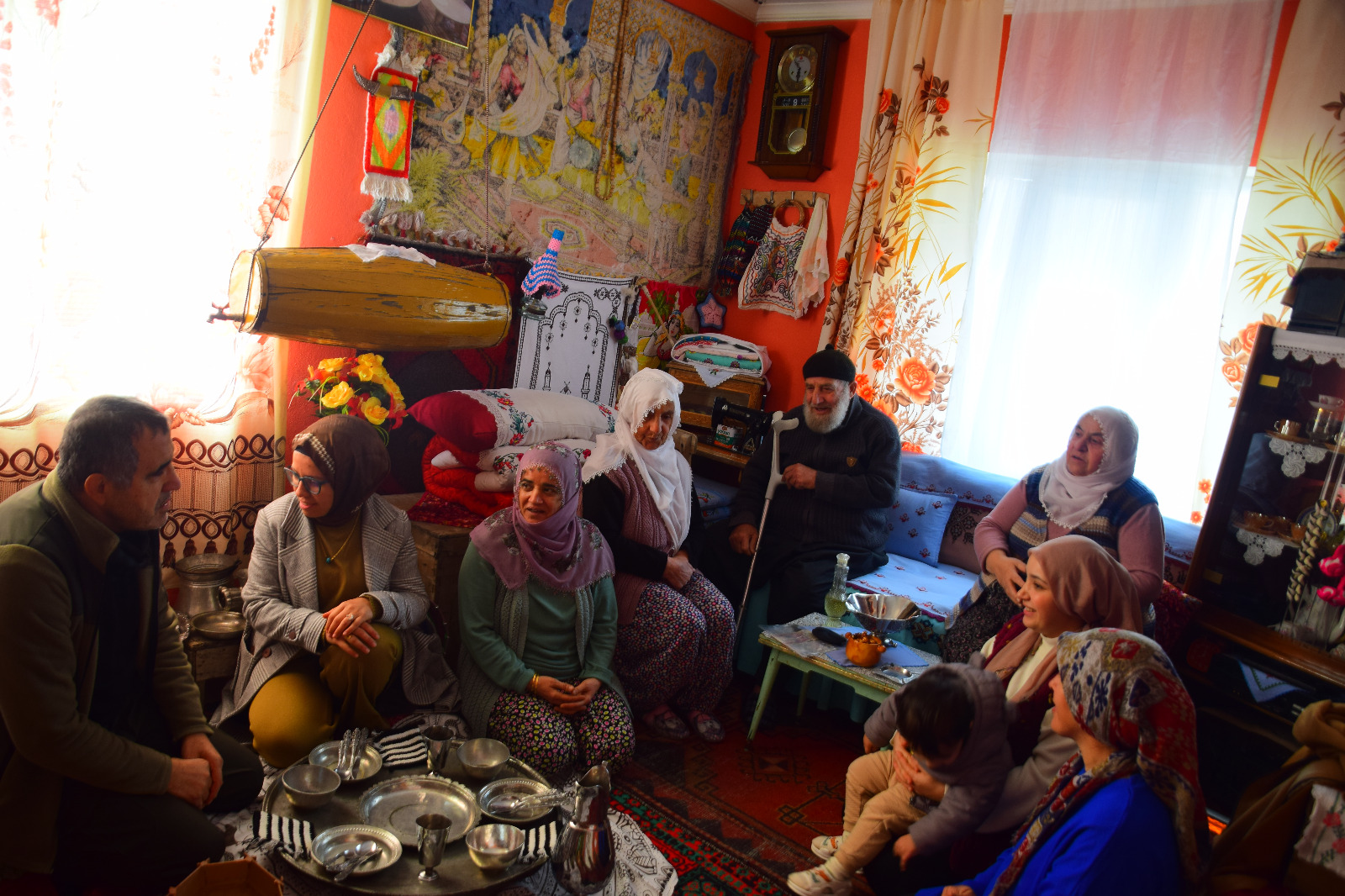 Banazı’da eski bir köy odası