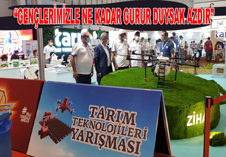 BAŞKAN ÇINAR, TEKNOFEST 2020 FESTİVALİNİ ZİYARET EDİP, İLGİNÇ BULUŞLARI VE İHALARI İNCELEDİ