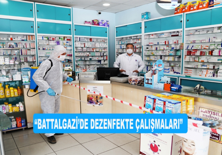 Başkan Güder: Battalgazide Dezenfekte Çalışmalarımız Sürecek