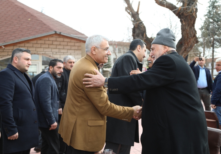 BAŞKAN GÜDER: MUHTARLARIMIZLA GÜÇLÜ BAĞLAR KURDUK