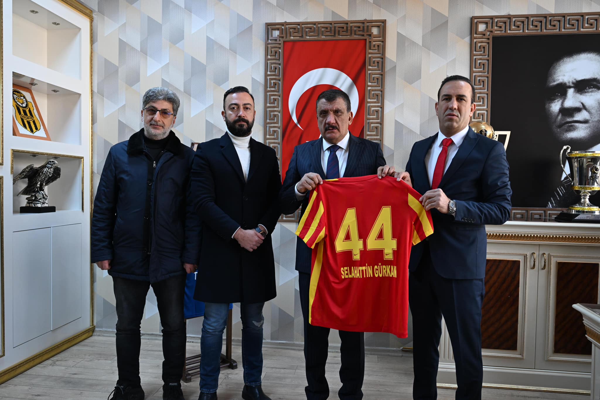 Başkan Gürkan Yeni Malatyaspor'u Ziyaret Etti