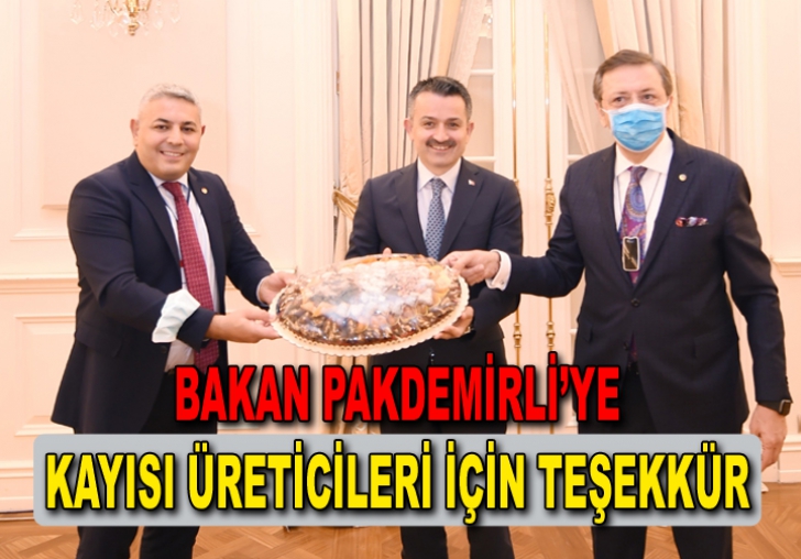 Başkan Sadıkoğlu, Tarım Bakanı ile bir araya geldi