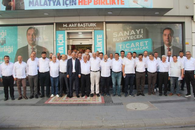 'Baştürk Sanayicimizin ve Malatya’mızın Adayıdır'