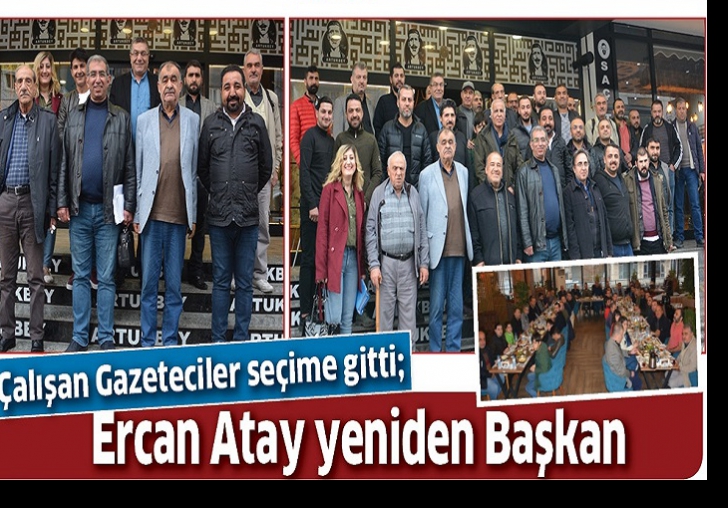 Batman Çalışan Gazeteciler Derneği kongresi yapıldı