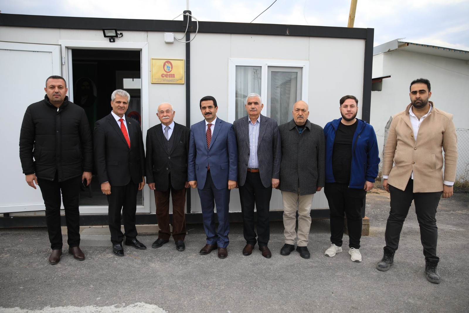 Battalgazi Adayı Taşkın Ziyaretlerde Bulundu