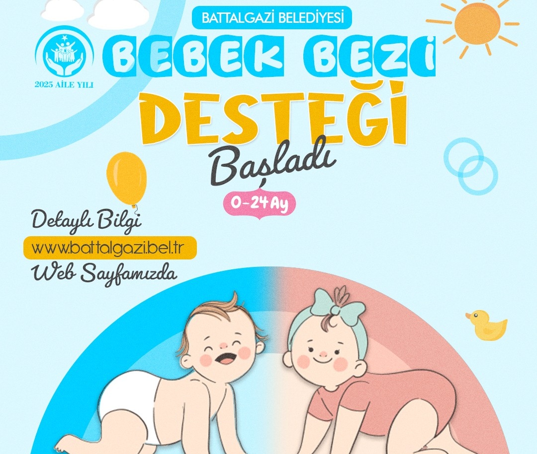 Battalgazi Belediyesi Bebek Bezi Yardımına Başladı