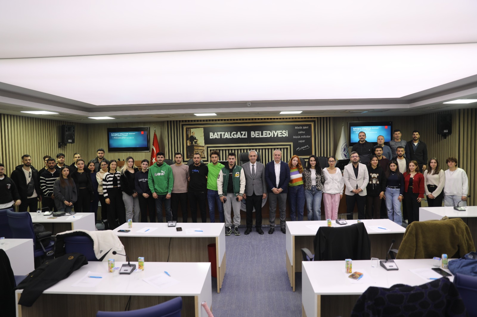 Battalgazi Belediyesi Gençlik Projelerini Görüştü