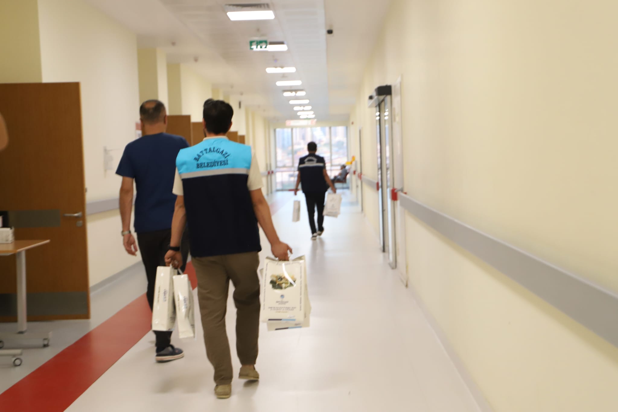 Battalgazi Belediyesinden Refakatçilere Destek