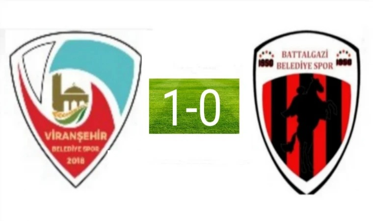 Battalgazi Belediyespor, Viranşehir'e boyun eğdi: 1-0