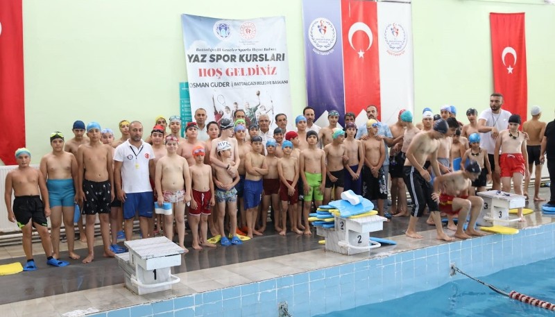 Battalgazi'de Yaz Spor Okullarına İlgi Var