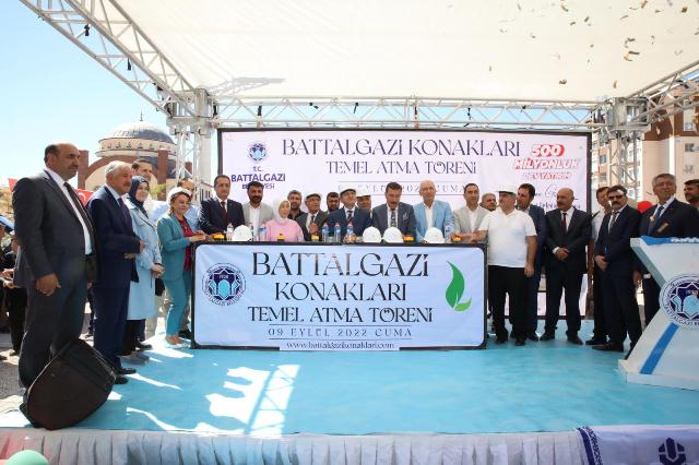 Beydağına yapılacak 120 Villanın Temeli atıldı