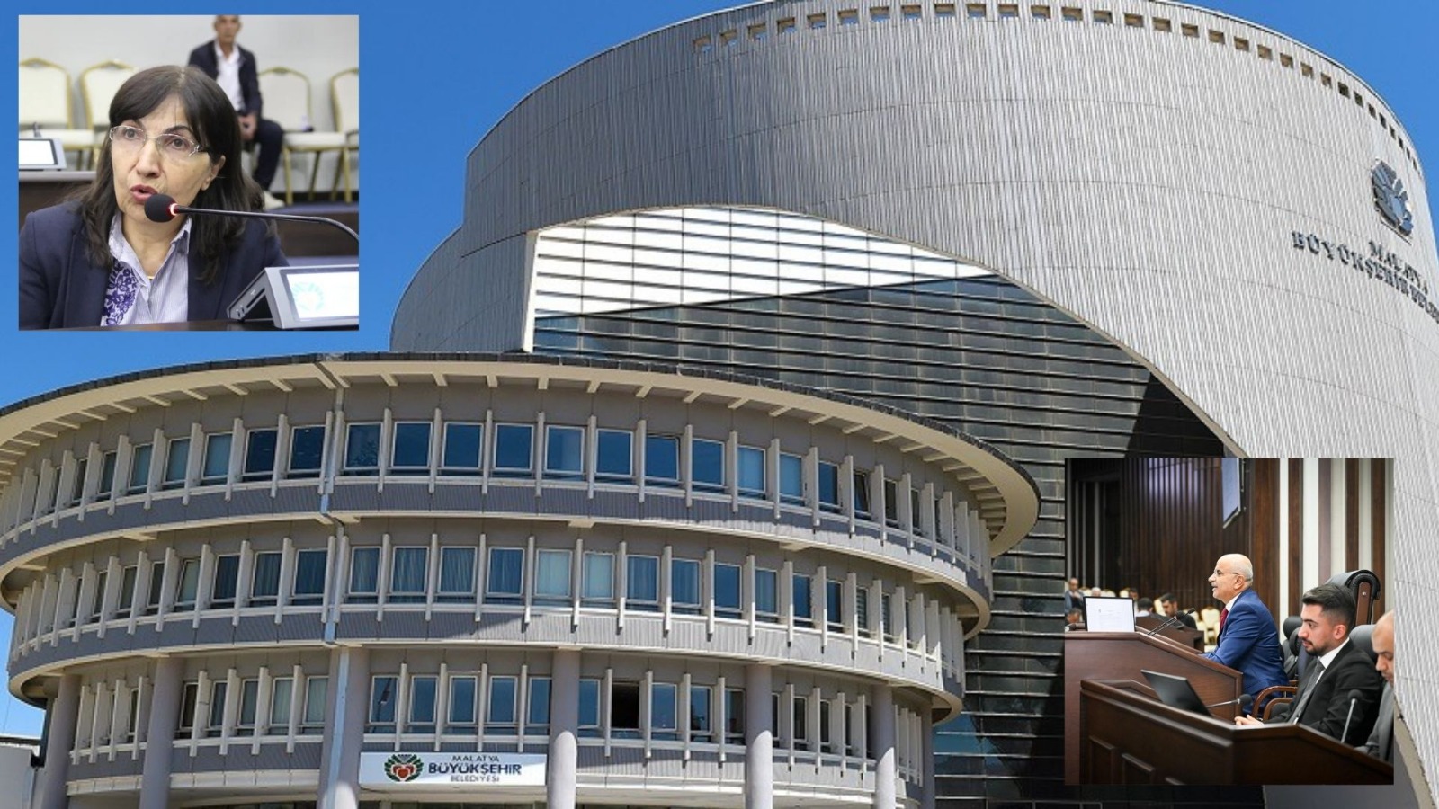 Büyükşehir Belediye Binası Depremde Hasar Almış