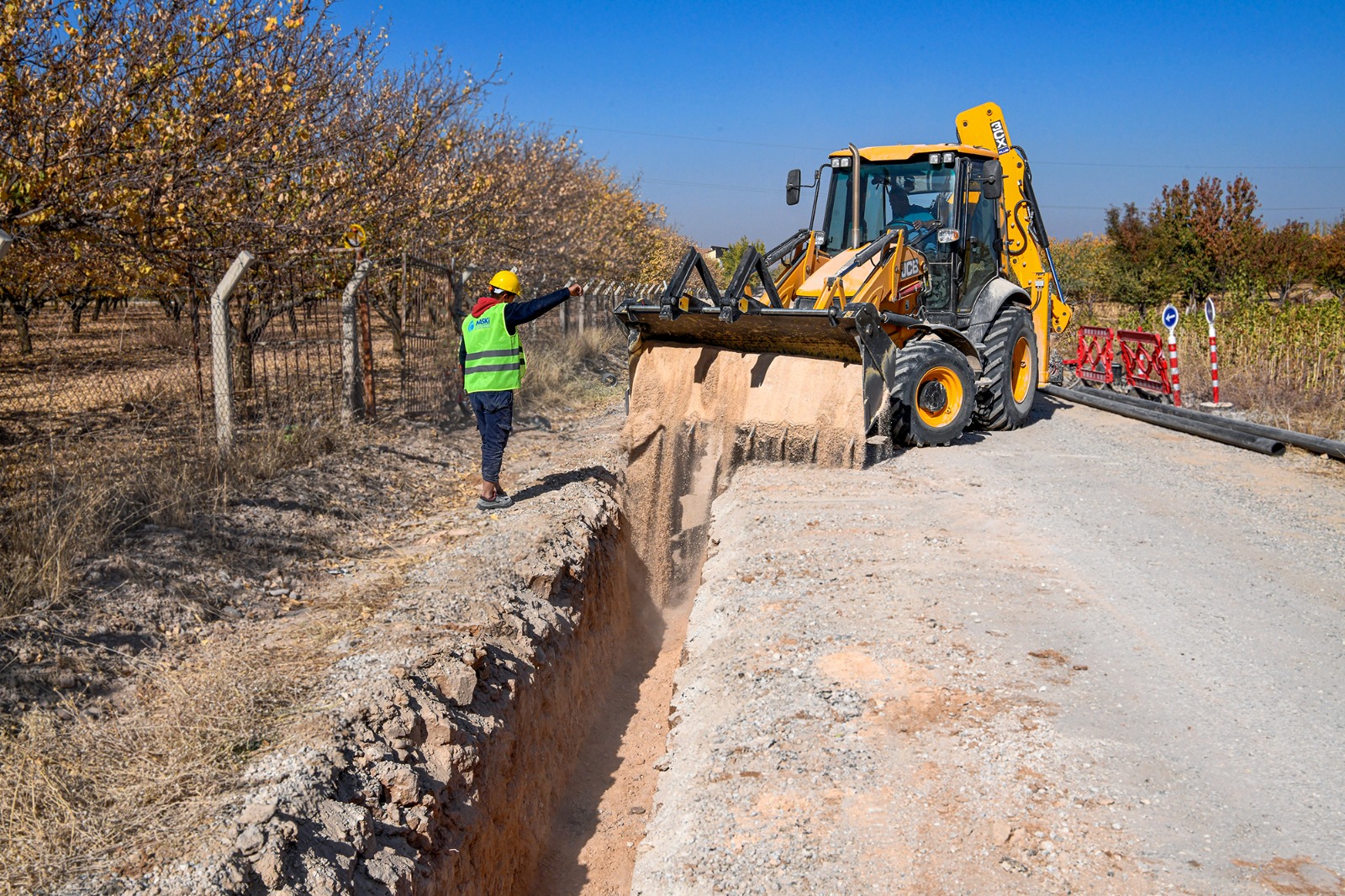 Bindal Mahallesinin içme suyu şebekesi yenileniyor
