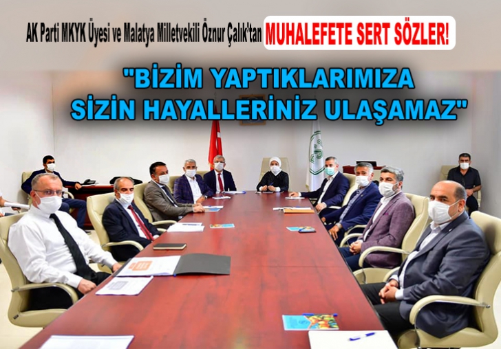 Bizim yaptıklarımıza sizin hayalleriniz ulaşamaz