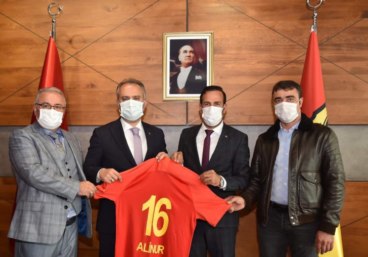 Bursa Büyükşehir Belediye Başkanı Aktaş'dan Başkan Gevrek'e Ziyaret