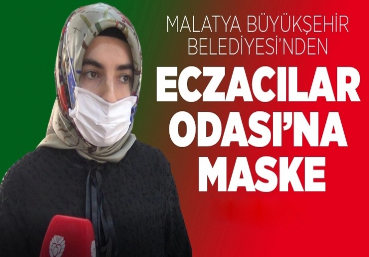 BÜYÜKŞEHİRDEN ECZACILAR ODASINA MASKE