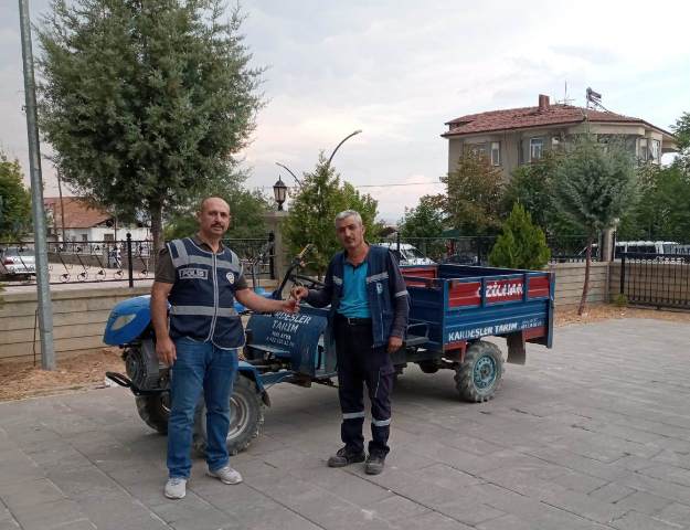 Çalınan Çapa Motoru Yazıhan'da Bulundu