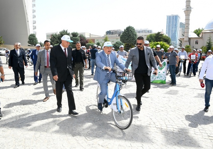 'Çevre Dostu Bir Yaşam' İçin Pedallar Çevirildi