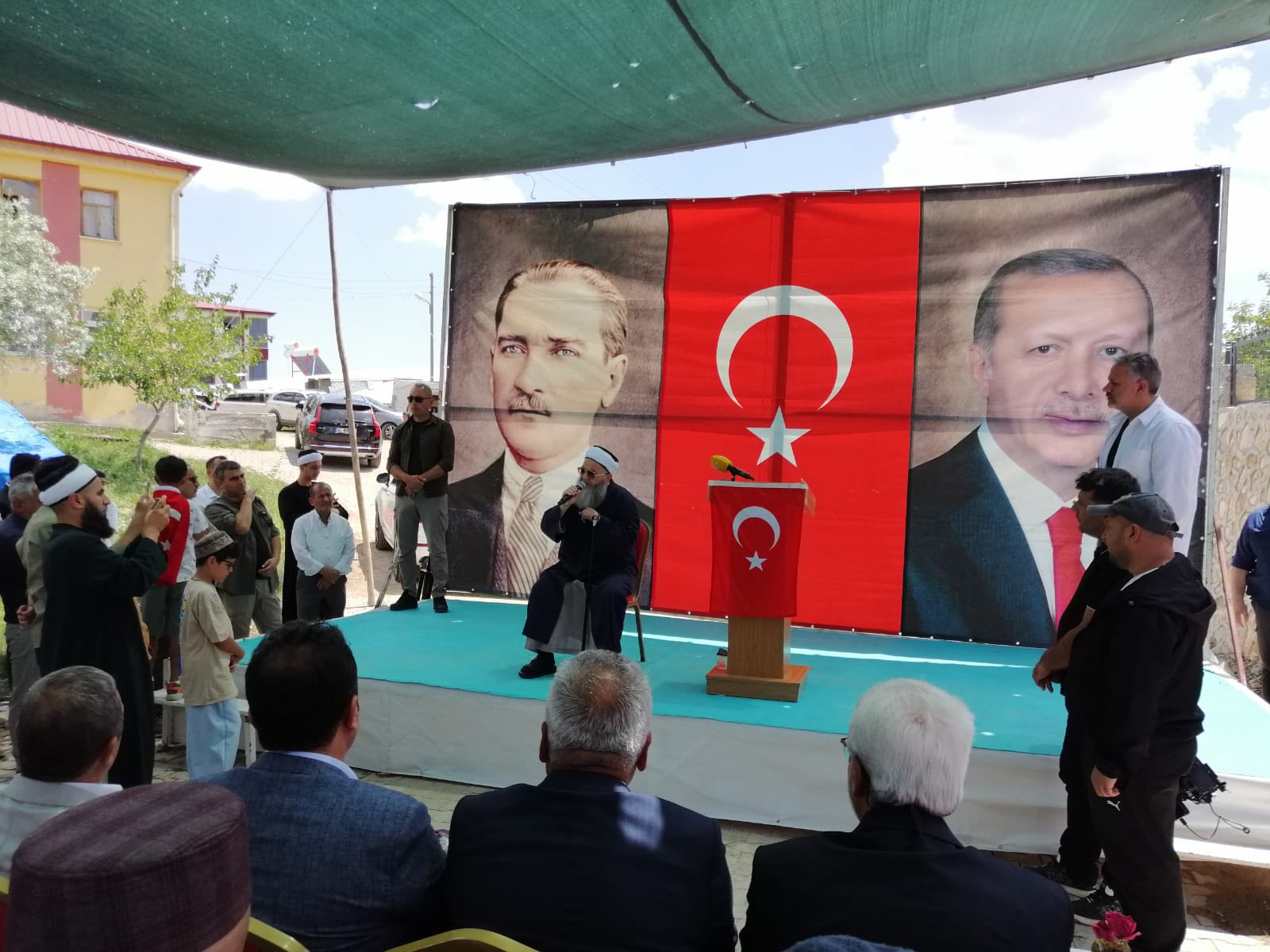 Cübbeli Ahmet Hoca Malatya'da Cami Açılışına Katıldı