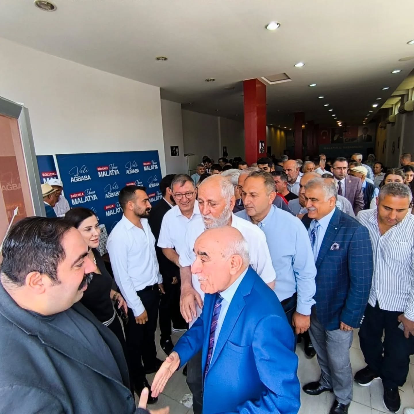 CHP'de Bayramlaşma Töreni Yapıldı