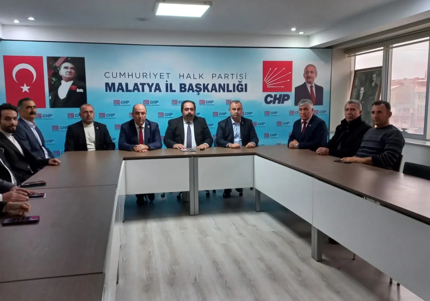 CHP Başkan Aday Adayları ile Tek tek Görüştü