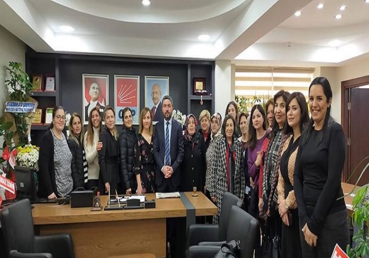 CHP İl Başkanı Enver Kiraz'a ziyaretler sürüyor