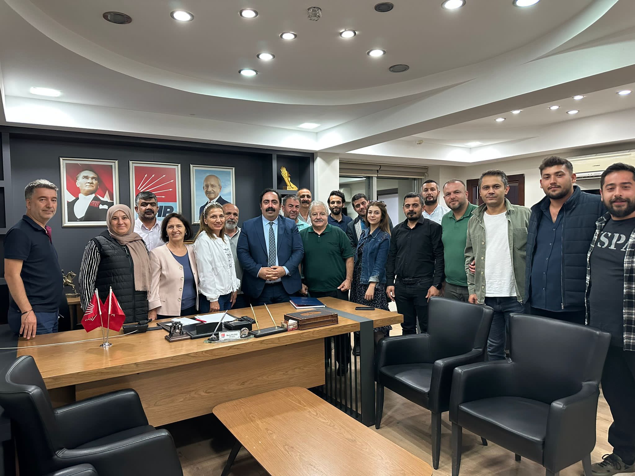 CHP Malatya İl Yönetimi Görev Dağılımı Yaptı